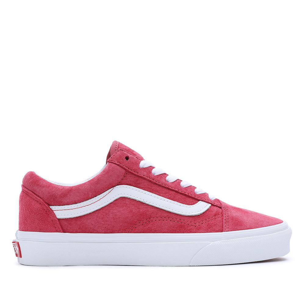 Topánky Vans Pig Suede Old Skool VN0007NTZLD1 - červené