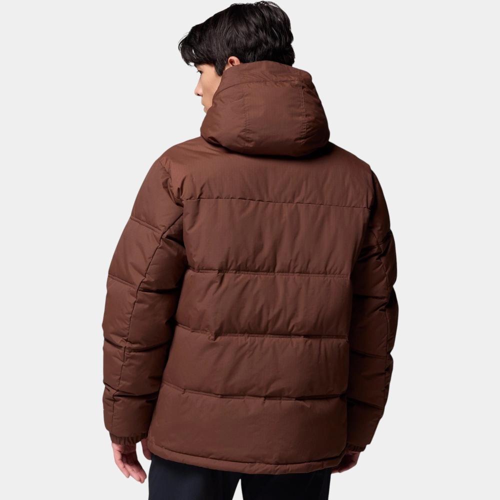 Mužský bunda Columbia Landroamer Hooded Puffer 2088081256 - hnedé