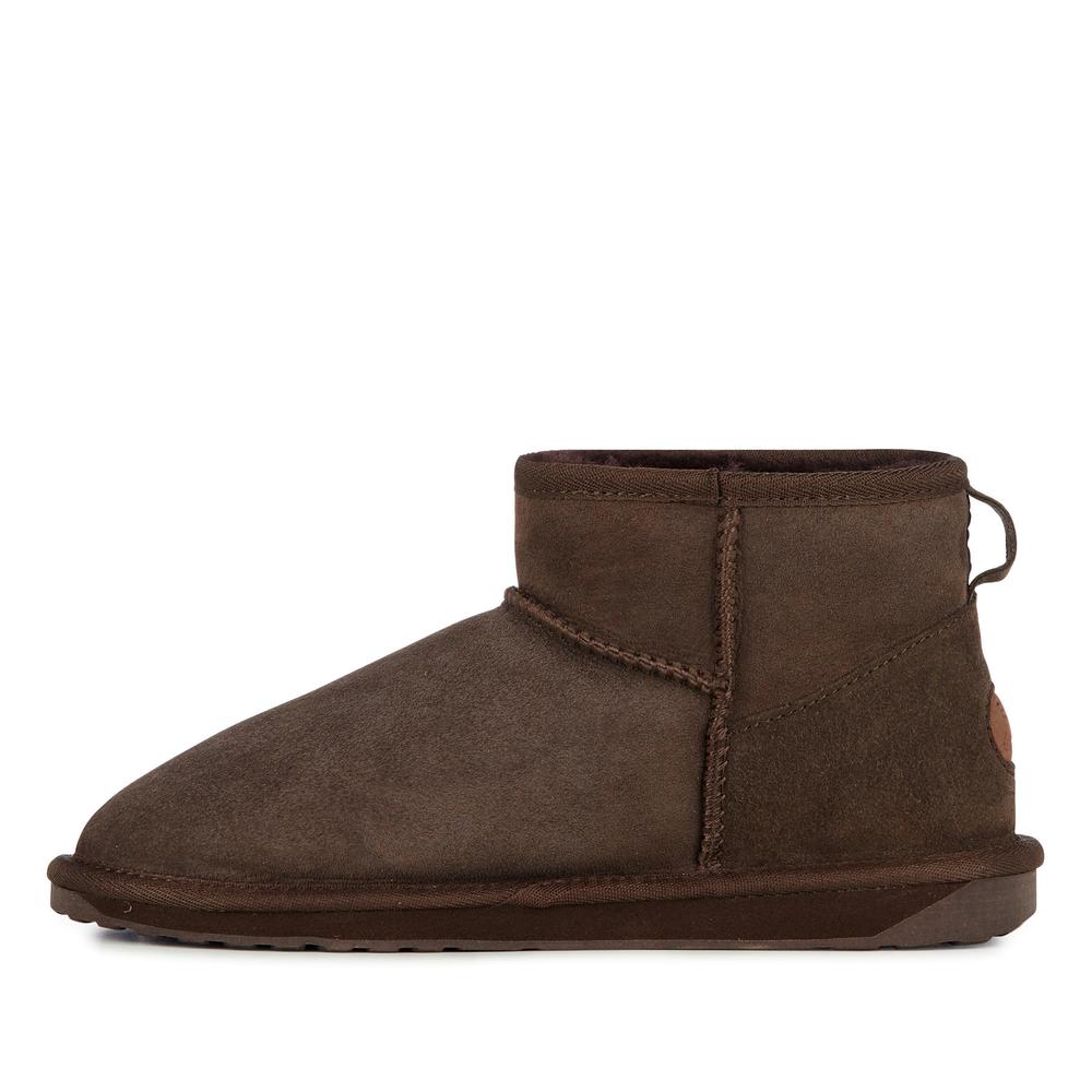 Topánky Emu Australia Stinger Micro W10937CHOC - hnedé