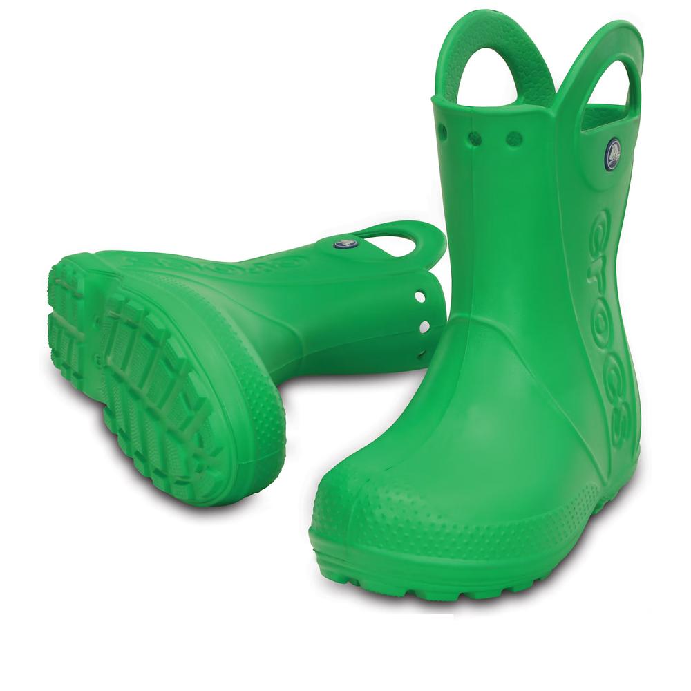 Crocs Handle It Rain Boot Kids 12803-3E8 - zelené