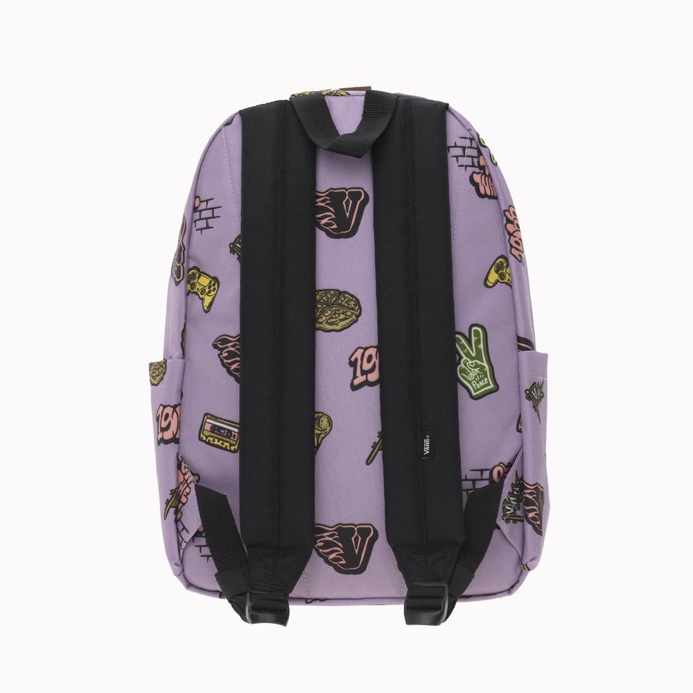 Ruksak Vans Old Skool Classic Grom VN000H56D451 - fialové