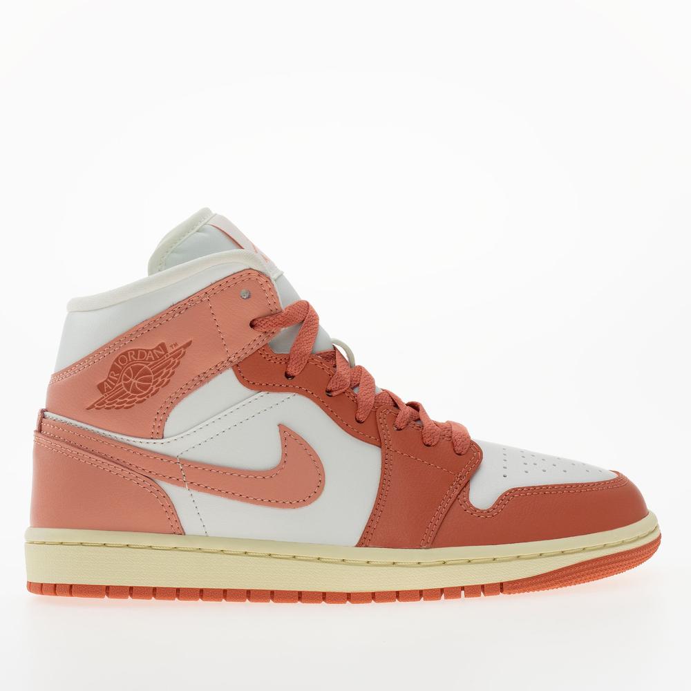 Dámske topánky Nike Air Jordan 1 Mid BQ6472-180 - pomarančové