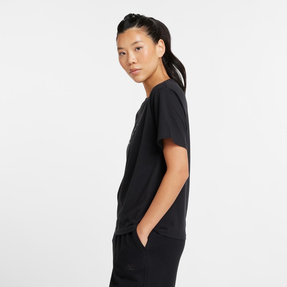 Dámske tričko New Balance WT43583BK - čierne