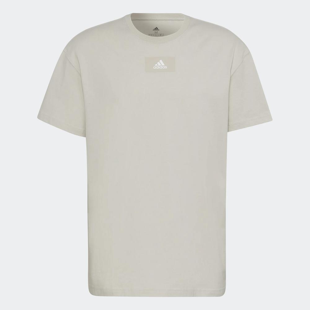 Tričko adidas Essentials FeelVivid Drop Shoulder Tee HK2856 - šedý