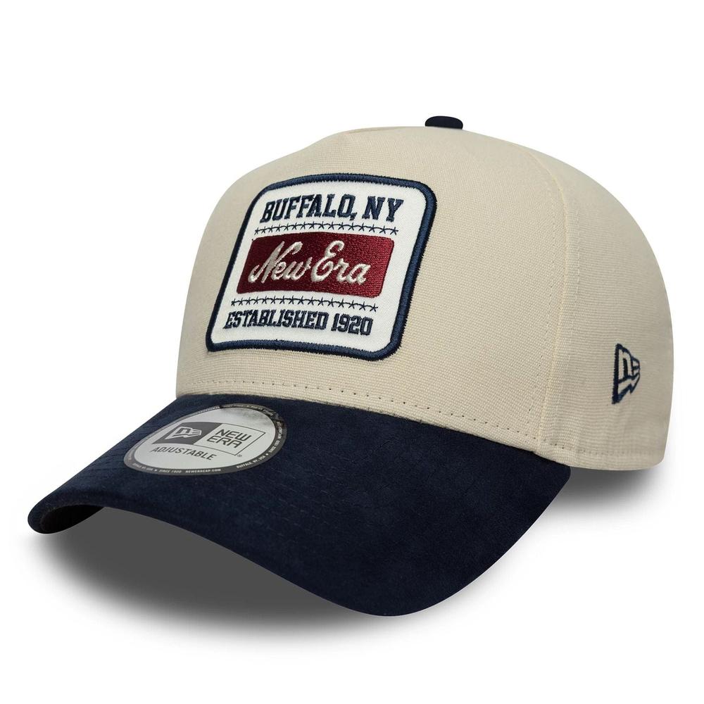 Čiapka pánske New Era Patch Suede 9FORTY E-Frame 60771797 - béžové