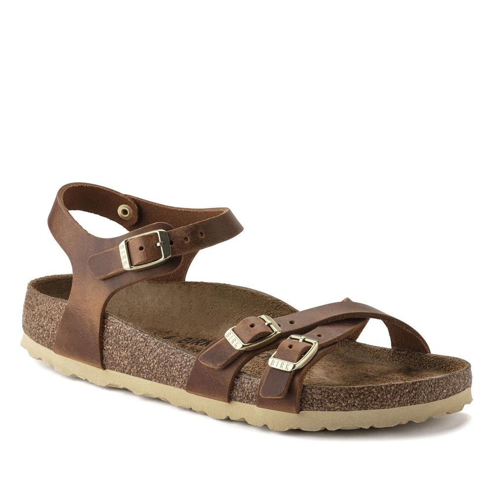 Klapky dámske Birkenstock Kumba 1021509 - hnedé