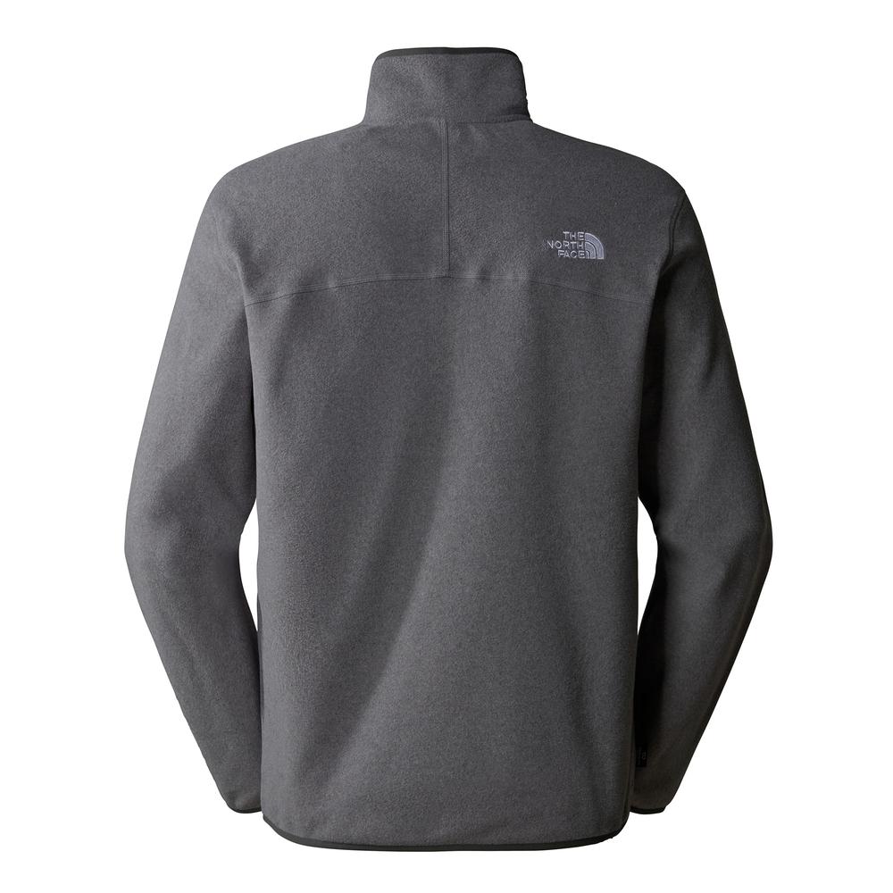Blúza pánske The North Face 100 Glacier 1/4 Zip Fleece 0A855W4HJ1 - šedý