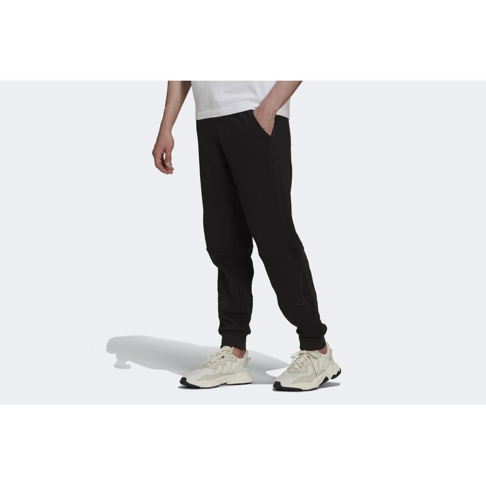 Nohavice adidas Originals Graphics Tricolor H13452 - čierne