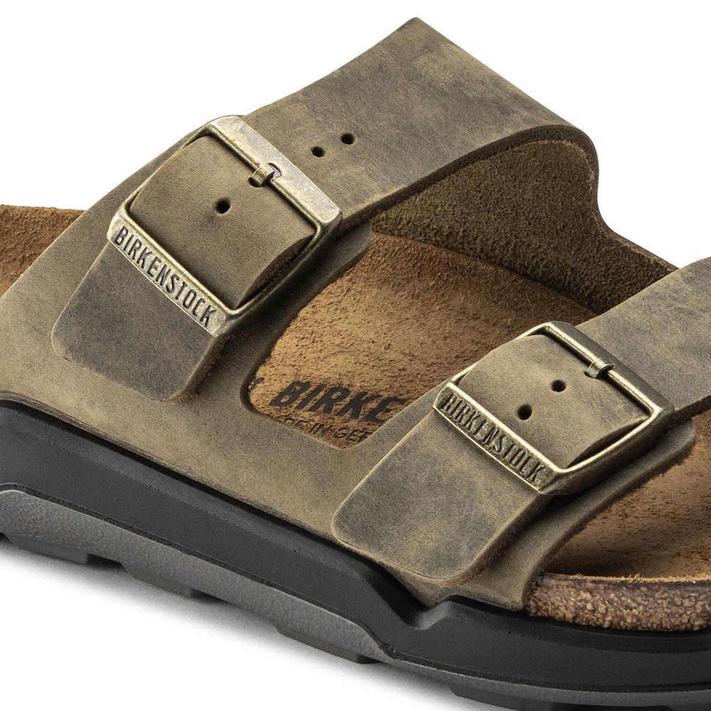 Klapky pánske Birkenstock Arizona Crosstown 1018463 - hnedé