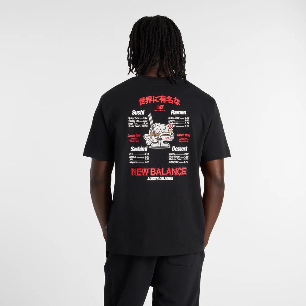 Pánske tričko New Balance MT61H51DBK - čierne