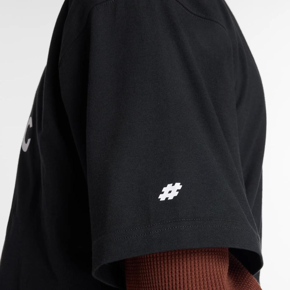 Pánske tričko New Balance MT53704BK - čierne