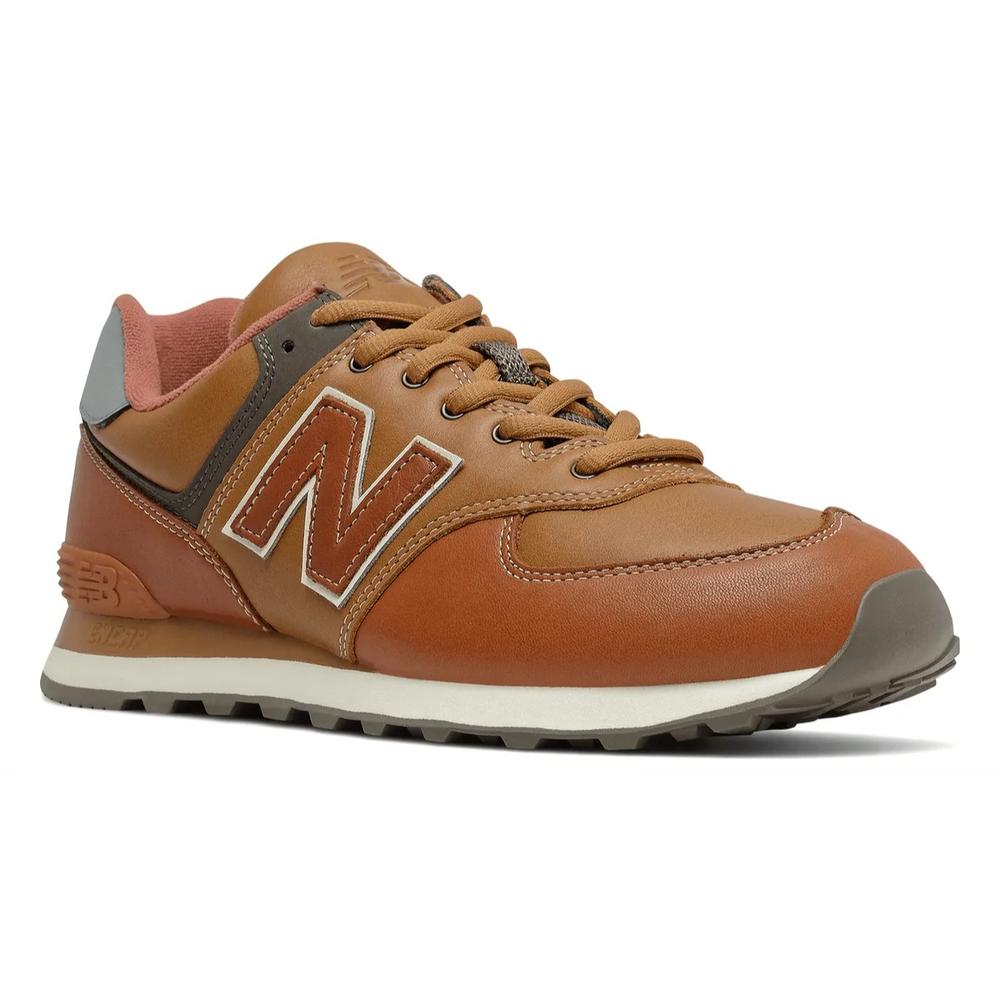 Topánky pánske New Balance ML574OMA - hnedé
