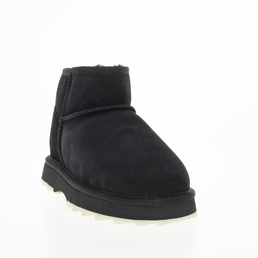 Topánky Emu Sharky Micro Womens Sheepskin W12548BLAK - čierne