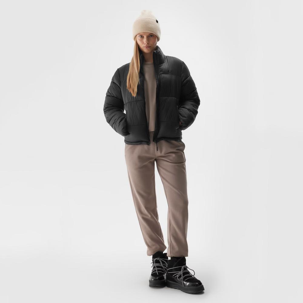 Bunda 4F WAW24TDJAF46920S - čierne