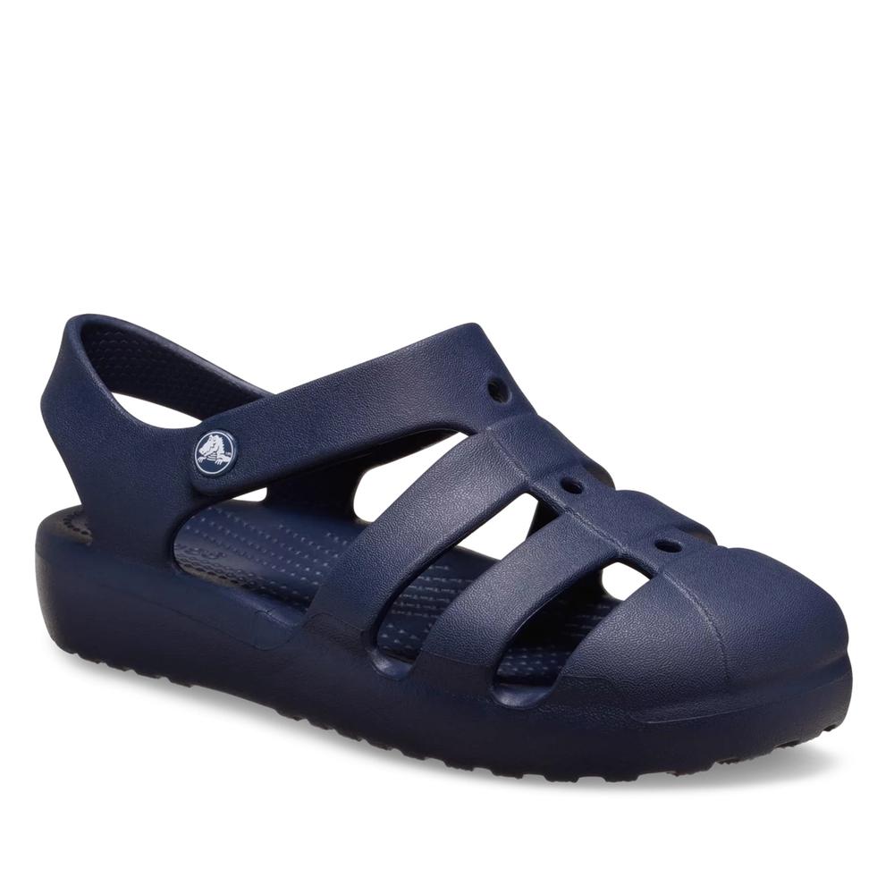 Sandále Crocs Classic Fisherman Sandal 210625-410 - tmavomodré