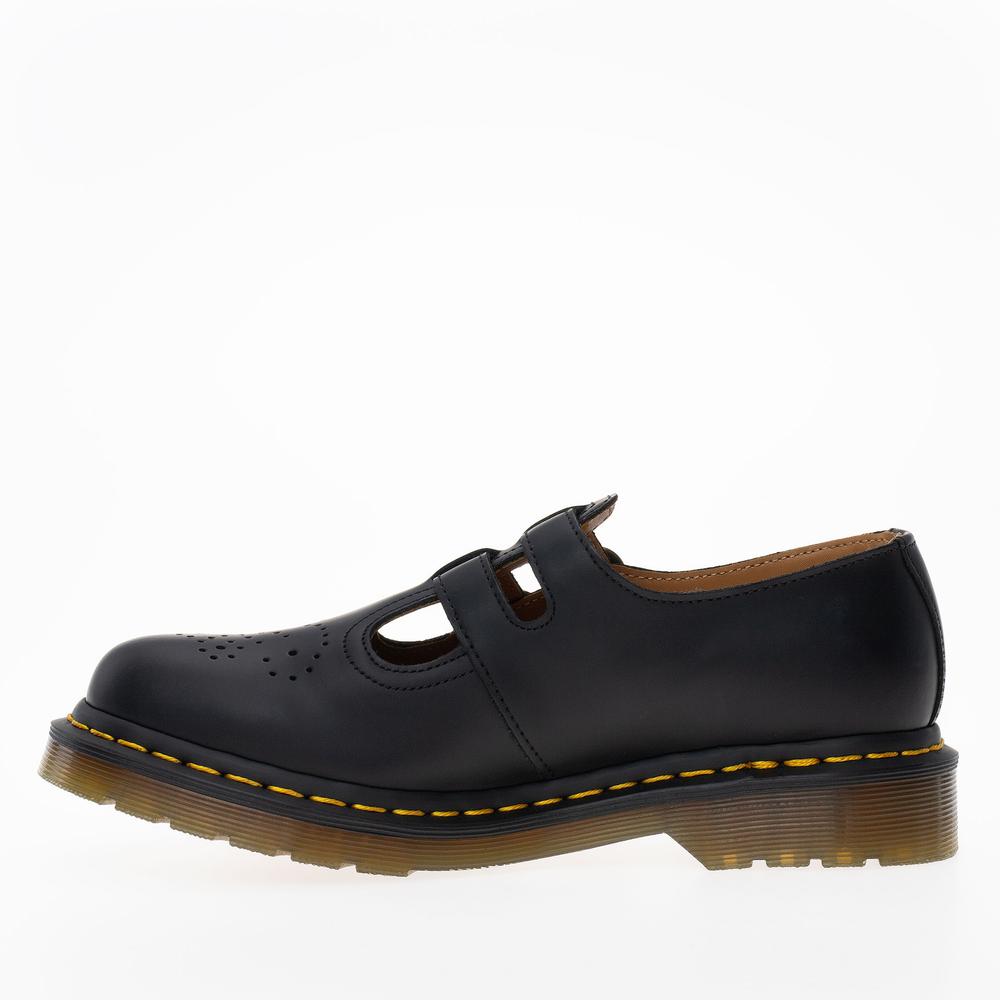 Topánky Dr. Martens 8065 Mary Jane Smooth Leather 12916001 - čierne