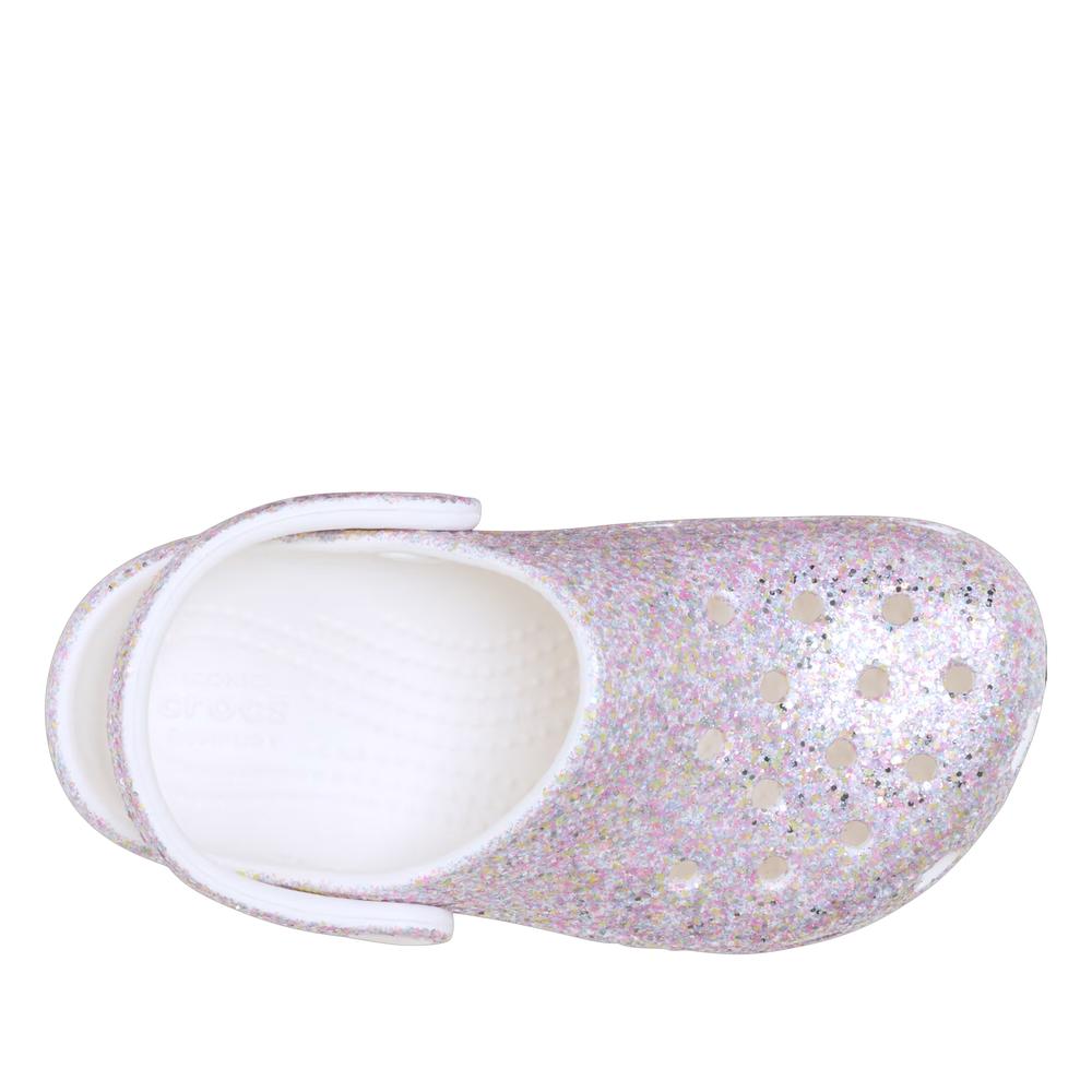 Klapky Crocs Classic Fantasy Glitter Clog 212562-100 - viacfarebné