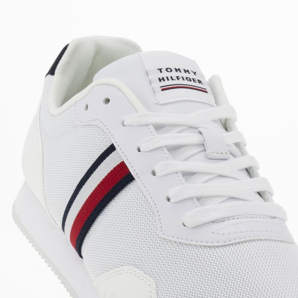 Topánky Tommy Hilfiger Core Lo Runner FM0FM04504-YBS - biele
