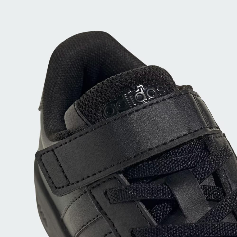 Detské topánky adidas Grand Court 3.0 KK3790 - čierne