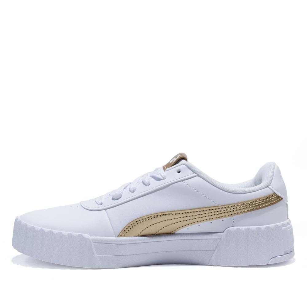 Dámske topánky Puma Carina 3.0 Metallic Glam 40825501 - biele