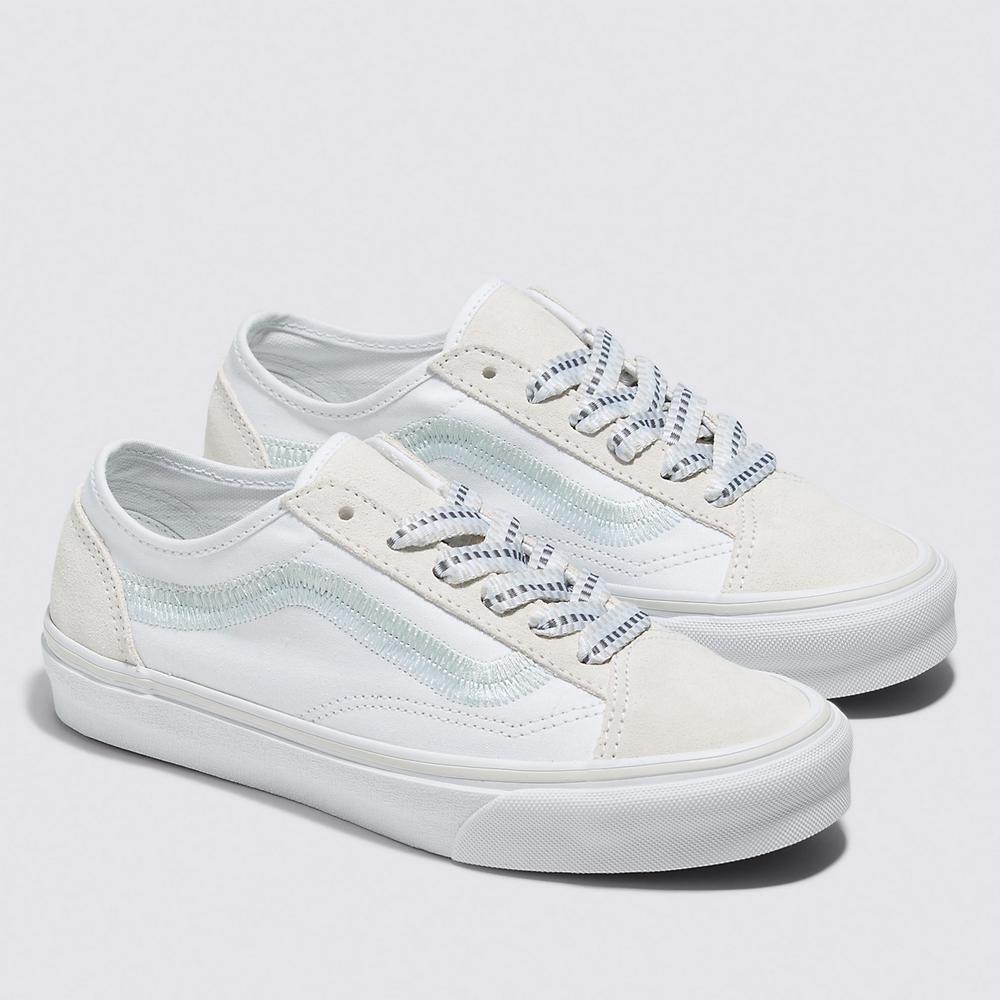 Topánky Vans Old Skool Tapered Embroidery VN0005UGW001 - biele