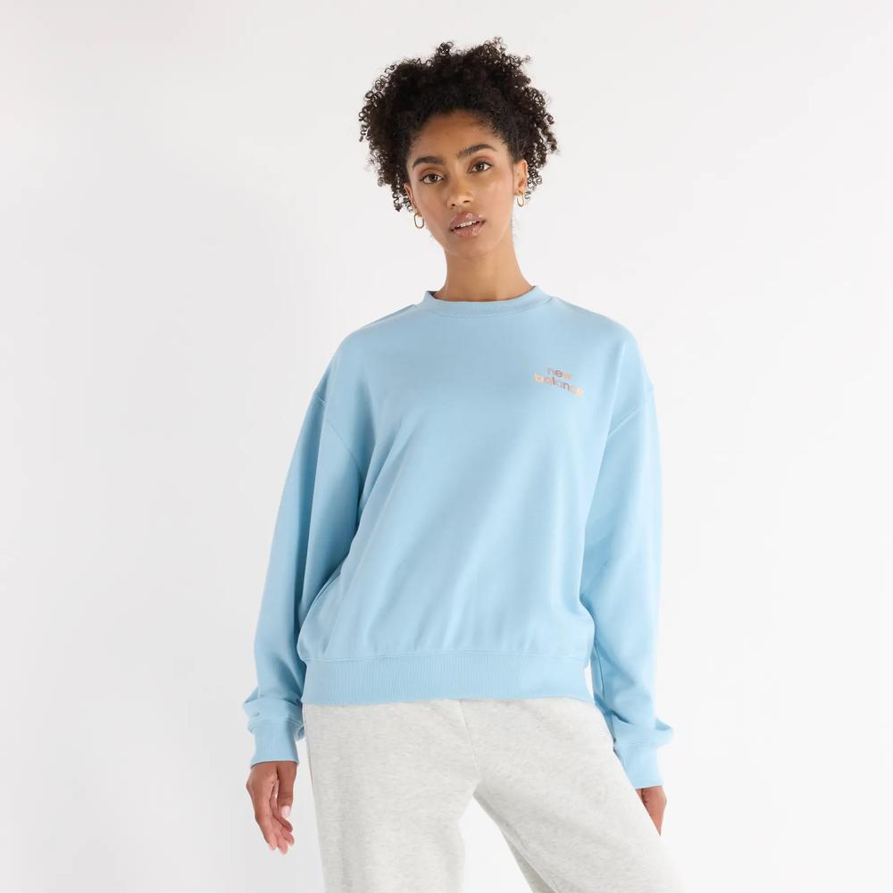 Bunda New Balance WT43559CUH - modré