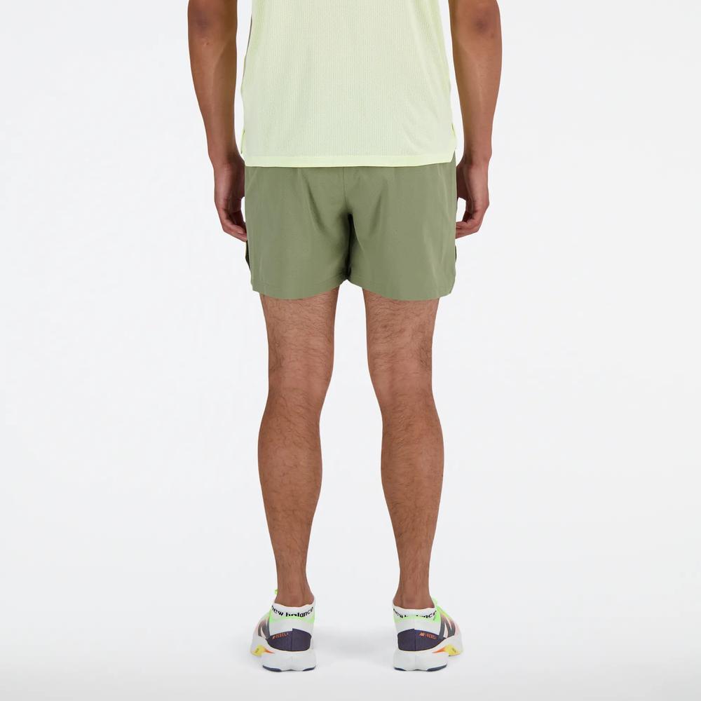 Pánske šortky New Balance MS41286DEK - zelené