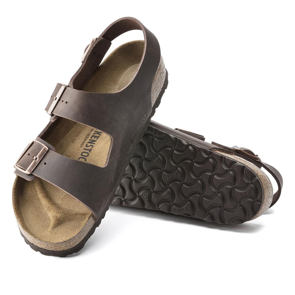 Sandále pánske Birkenstock Milano 34871 - hnedé