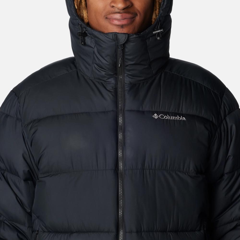 Bunda Columbia Pike Lake II Hooded 2050931464 - čierne