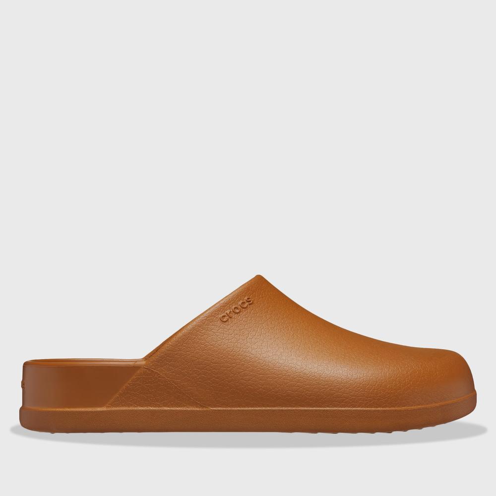 Klapky Crocs Dylan Clog 209366-21N - hnedé