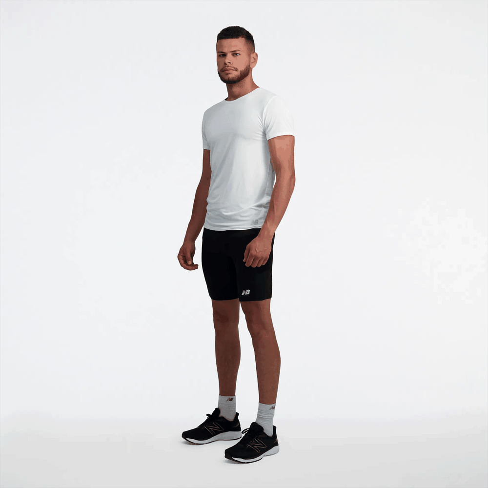 Pánske šortky New Balance MS33283BK – čierne
