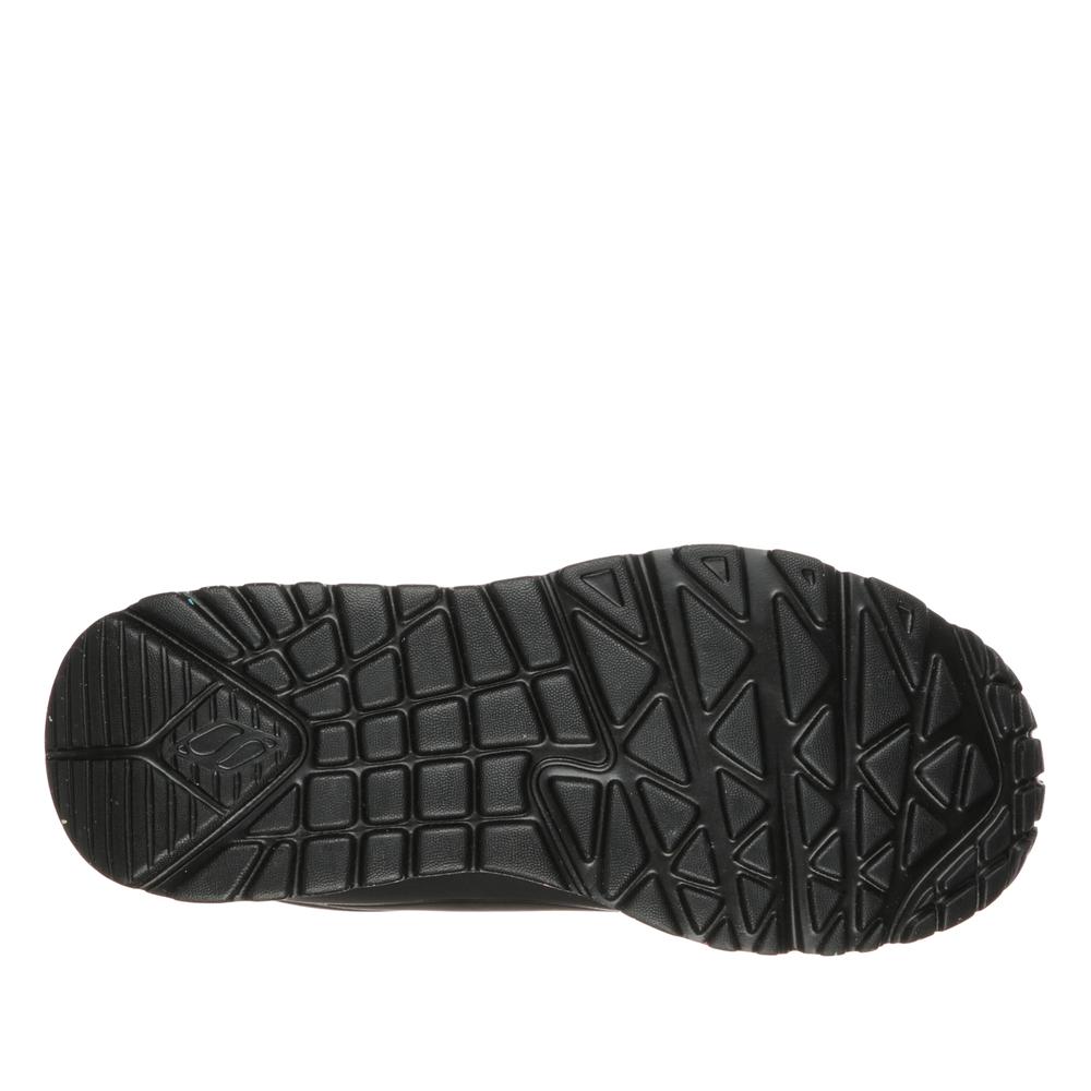 Detské topánky Skechers Uno Lite Rainbow Speckle 310456LBKMT - čierne
