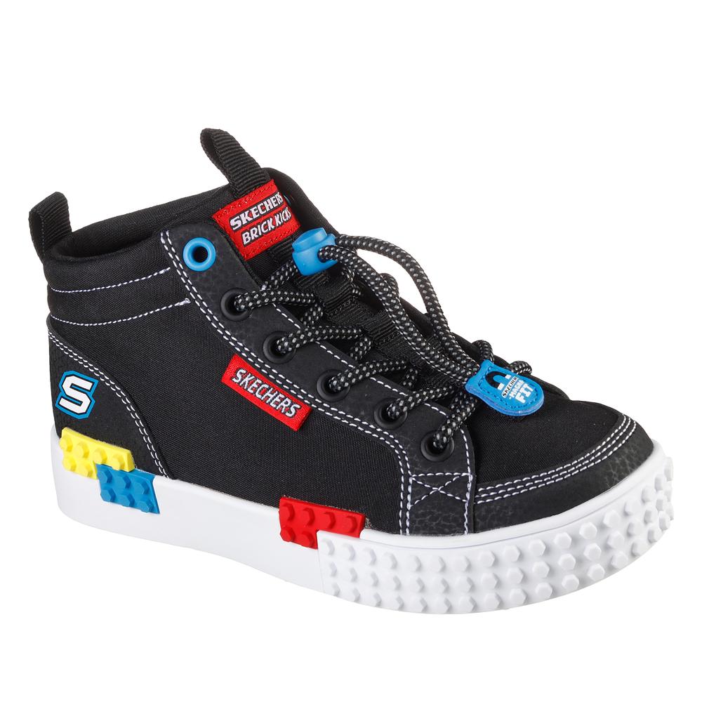 Topánky Skechers Kool Bricks 402223LBKMT - čierne