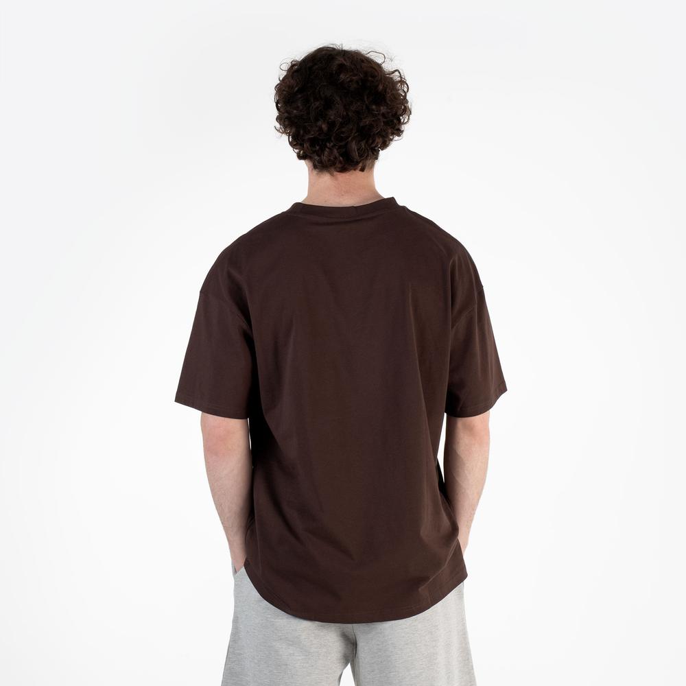 Tričko Prosto Jung Dark KL251MTEE1093 - hnedé