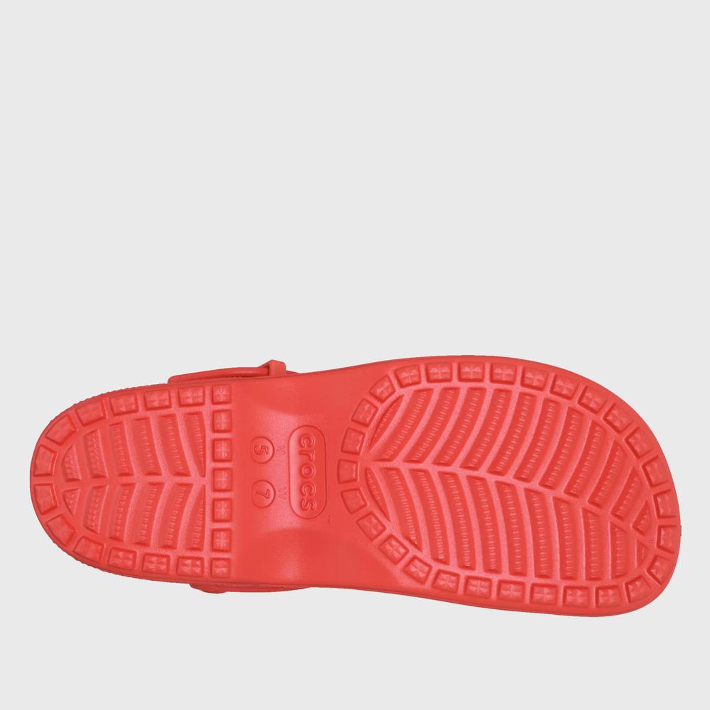 Klapky Crocs Classic Mary Jane 210581-6ZR - červené