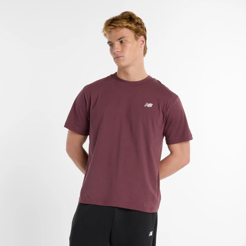 Pánske tričko New Balance MT41509FDP - bordóvé