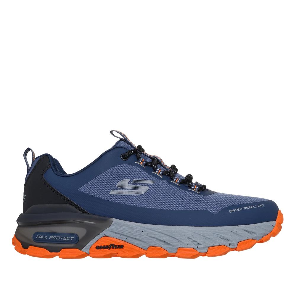 Topánky pánske Skechers Max Protect 237669NVOR - tmavomodré