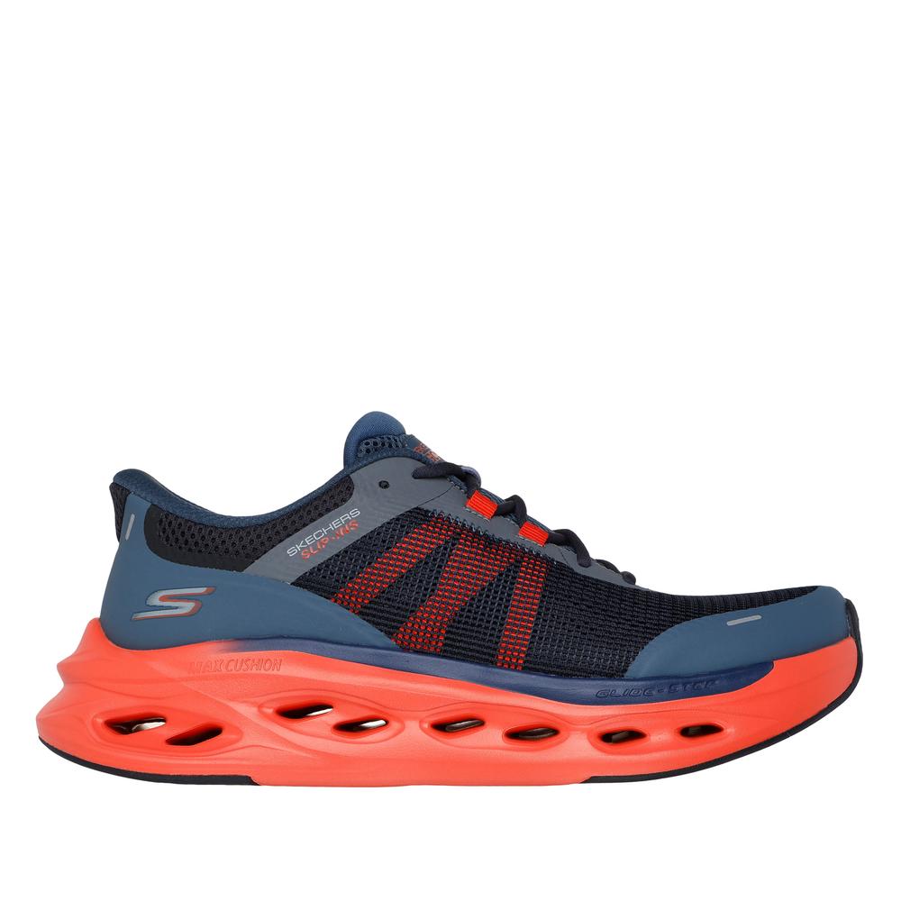 Topánky pánske Skechers Slip-ins: Max Cushioning Glide-Step Aberdeen 220422NVOR - tmavomodré