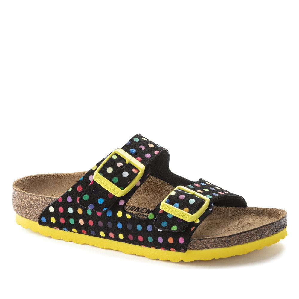 Klapky Birkenstock Arizona Rivet Logo Kids 1023399 - viacfarebné