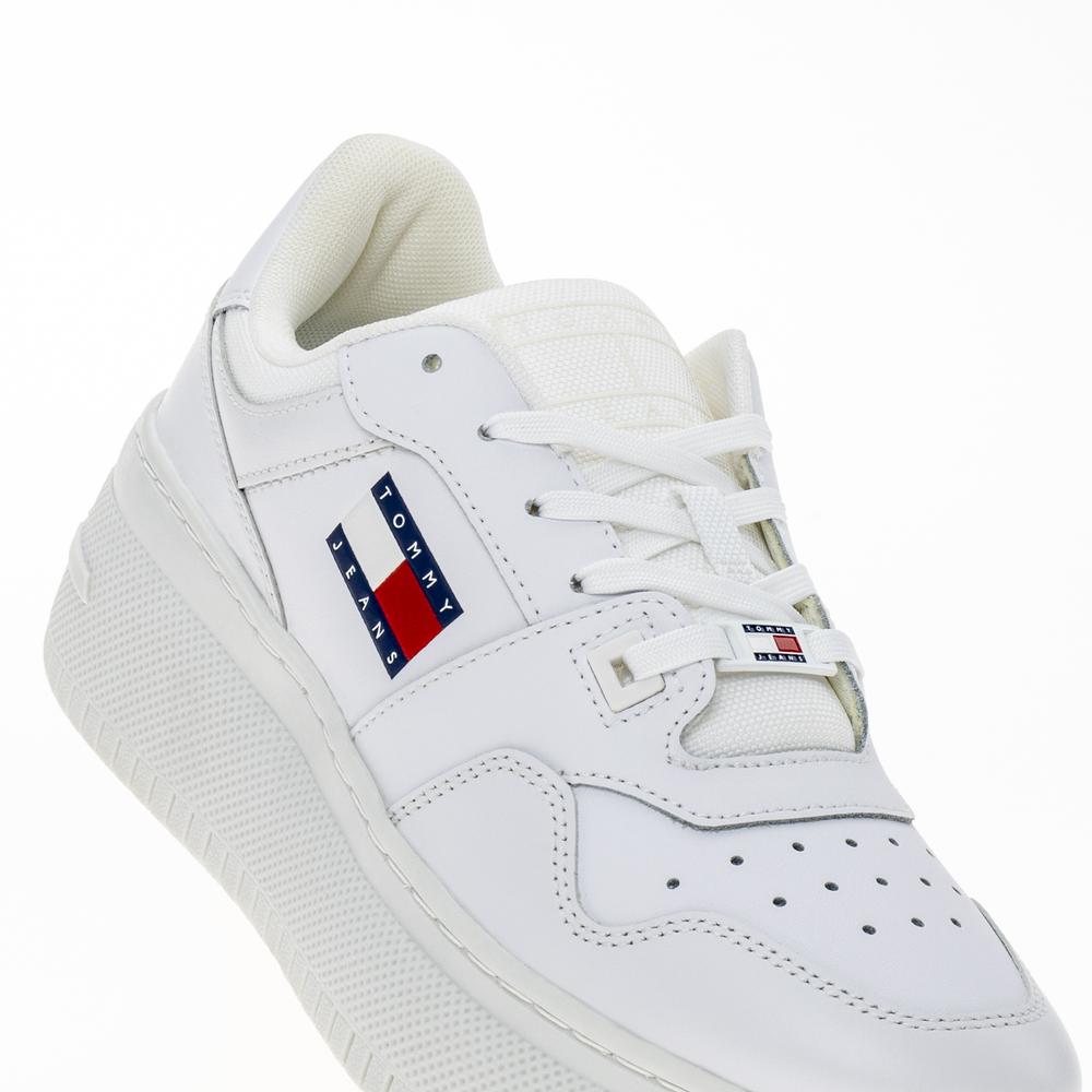Topánky Tommy Hilfiger TJW Retro Basket Flatform Ess EN0EN02506-YBS - biele