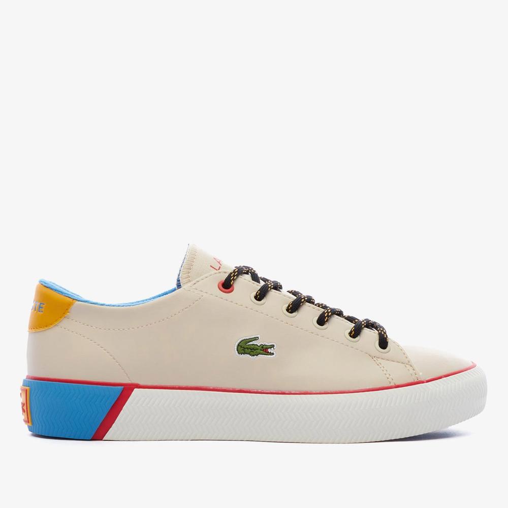 Topánky Lacoste Gripshot Cocuk Bej 744CUJ0004-HT3 - béžové