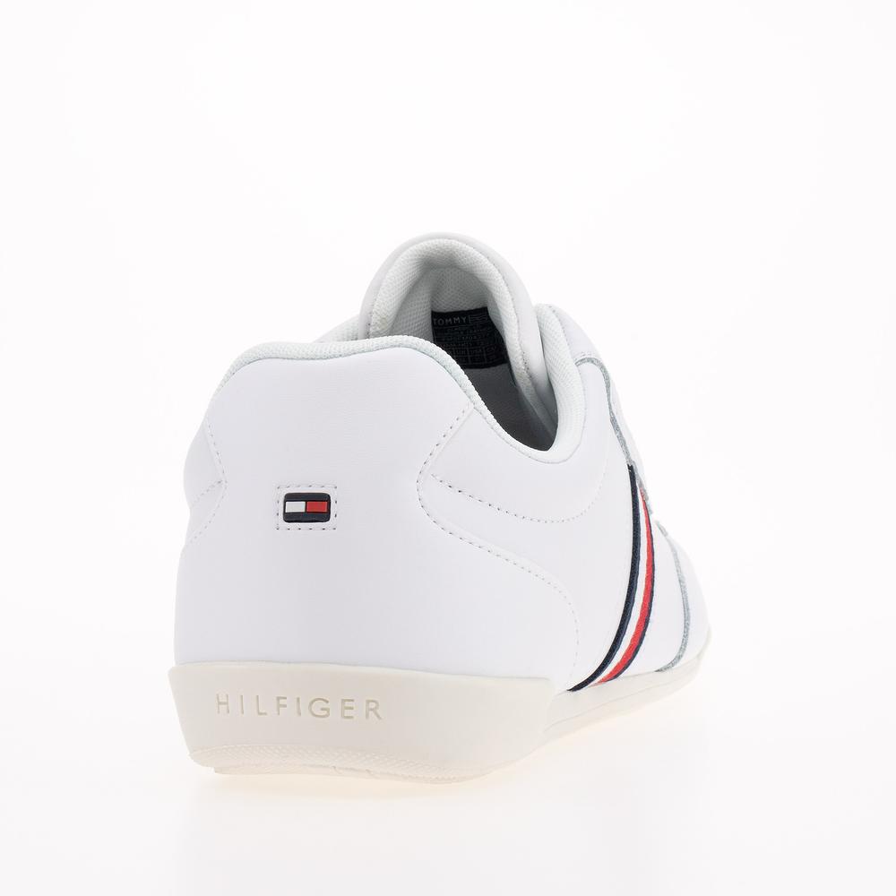 Topánky Tommy Hilfiger Classic LO Cupsole Leather FM0FM04277-YBR - biele
