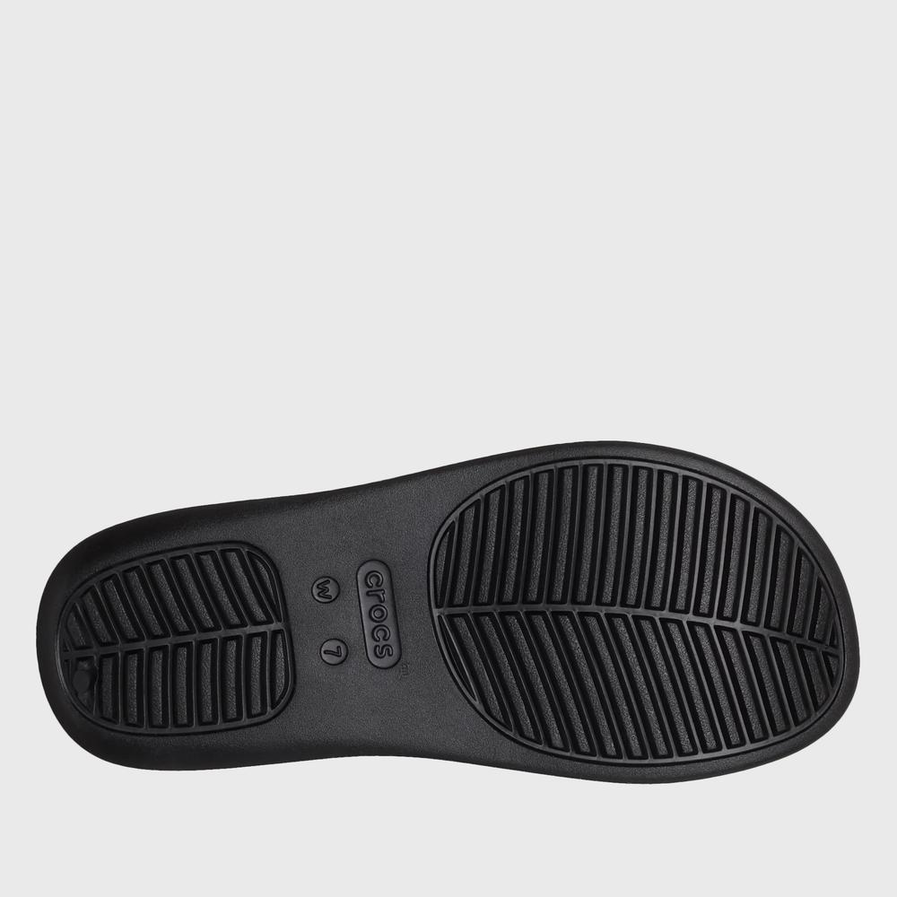 Klapky Crocs Getaway Platform Flip 209410-001 - čierne