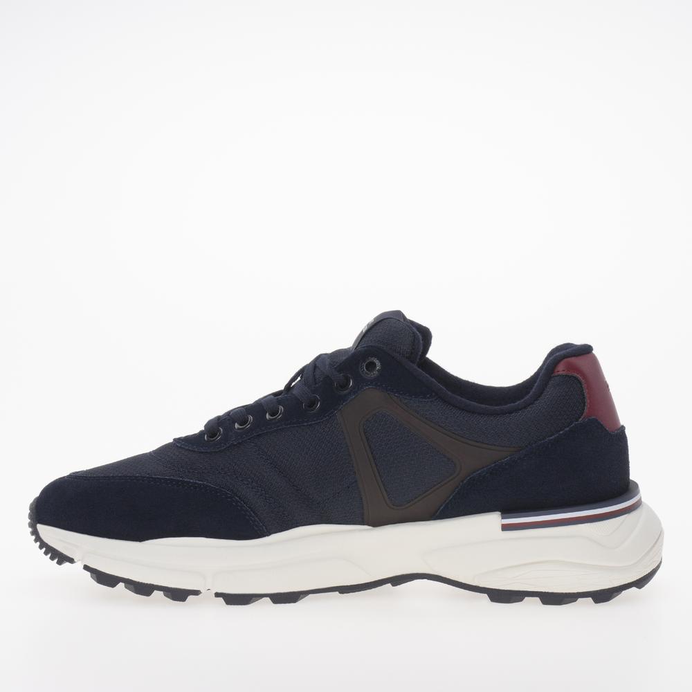 Topánky Tommy Hilfiger Runner Cordura Mix FM0FM05221-DW5 - tmavomodré