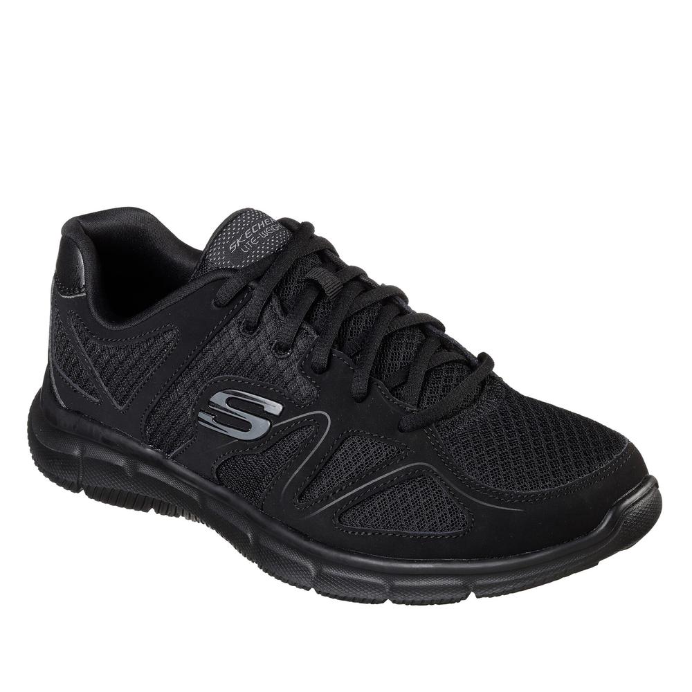 Topánky pánske Skechers Verse Flash Point 58350BBK - čierne