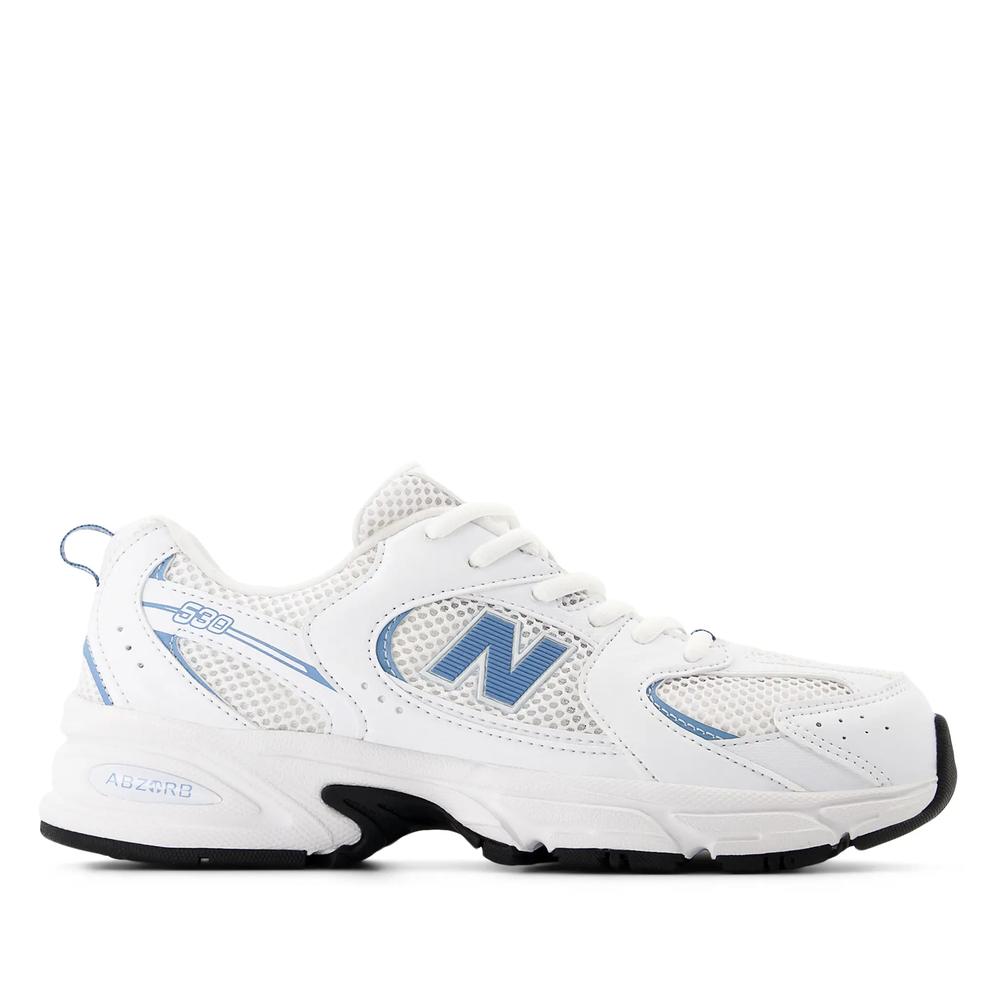 Detské topánky New Balance GR530CJ - biele