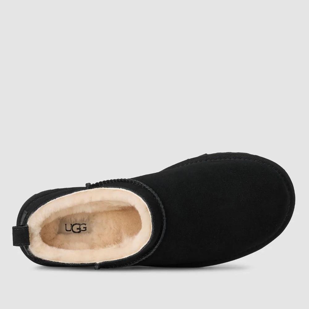 Topánky dámske Ugg Classic Micro Boot 1173891-BLK - čierne