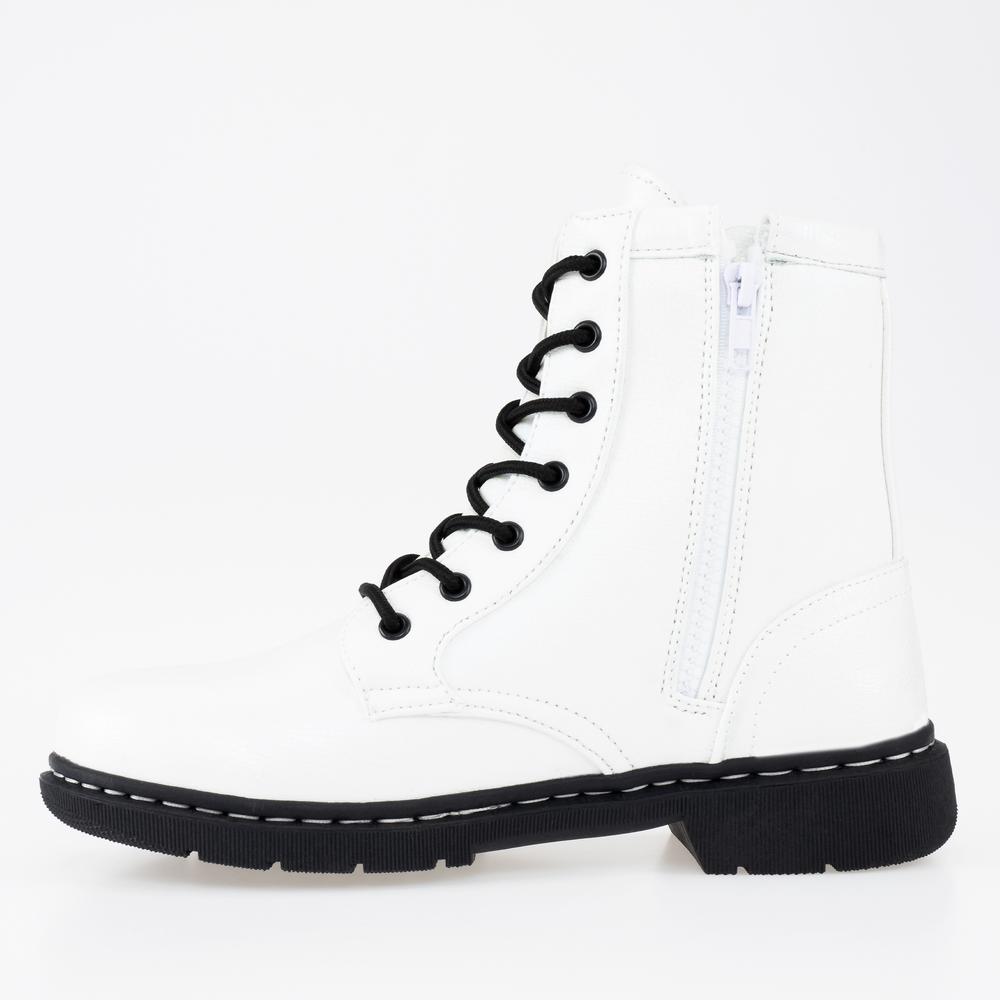 Topánky Kappa Deenish Shine 242953-1011 - biele
