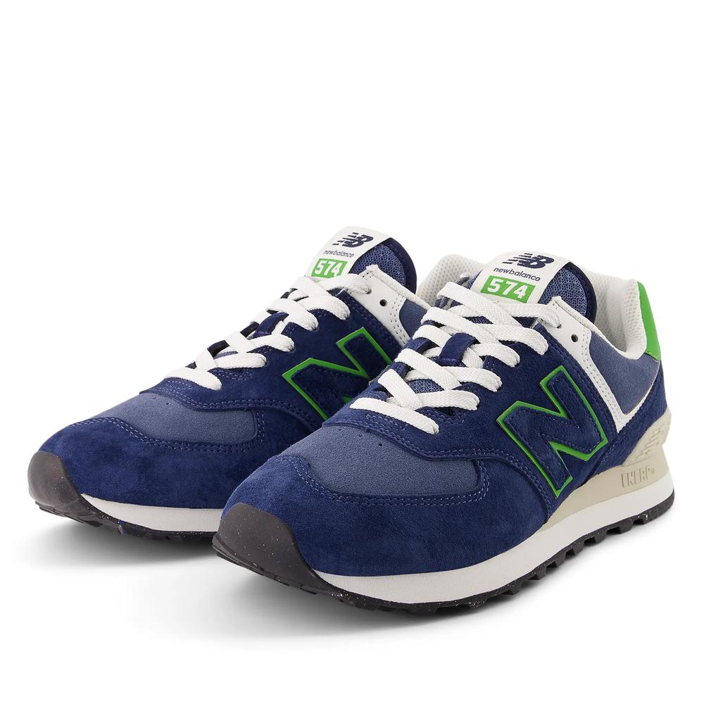 Topánky unisex New Balance U574QBL - tmavomodré