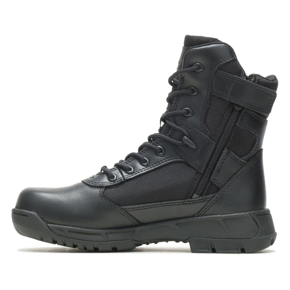 Topánky Bates Tactical Sport 2 Tall Side Zip DryGuard 03582 - čierne